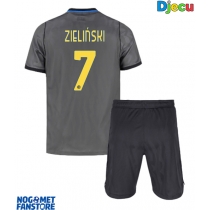 Inter Milan Piotr Zielinski #7 Rezervni Dres za djecu 2026-27 Kratak Rukav (+ Kratke hlače)